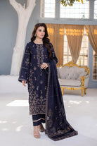 Dastak DK-46 : Embroidered Lawn 3pc