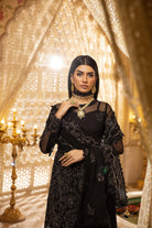 Naqsh N-14 : Unstitched Luxury Chiffon 3PC