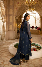Naqsh N-18 : Unstitched Luxury Chiffon 3PC