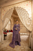 Naqsh N-19 : Unstitched Luxury Chiffon 3PC