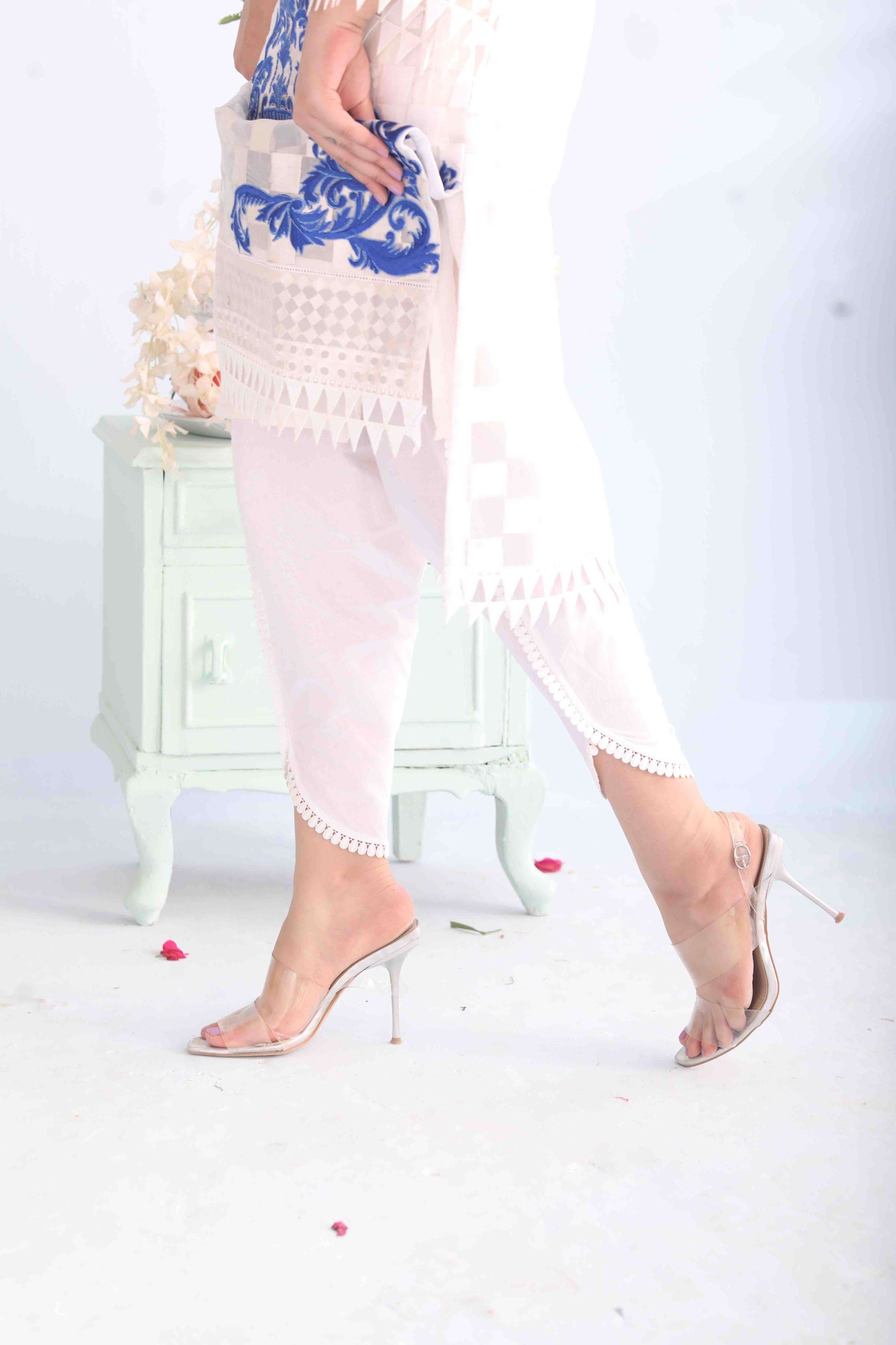 FLORENCE (WHITE & COBALT BLUE ) |CARNIVAL