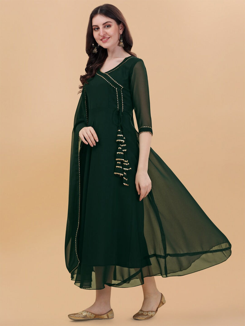 Solid Chiffon Maxi D050