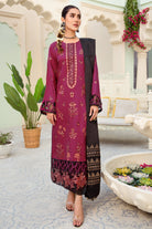Imroz I-12 : Unstitched Embroidered Viscose 3PC