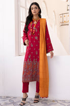 Saffron SA-02 : Unstitched Embroidered Dhanak 3PC