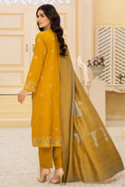 Shafaq SQ-27 : Unstitched Luxury Embroidered Dhanak 3PC