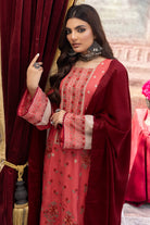 Dhanak DH-28 : Unstitched Luxury Embroidered Dhanak 3PC