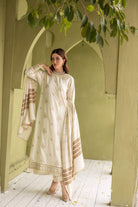 Diyar-E-Dil DL-19 : Unstitched Embroidered Dhanak 3PC