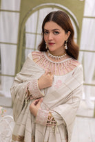 Diyar-E-Dil DL-16 : Unstitched Embroidered Dhanak 3PC