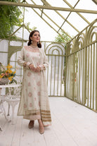 Diyar-E-Dil DL-16 : Unstitched Embroidered Dhanak 3PC