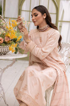 Diyar-E-Dil DL-18 : Unstitched Embroidered Dhanak 3PC