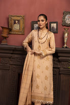 Diyar-E-Dil DL-21 : Unstitched Embroidered Dhanak 3PC