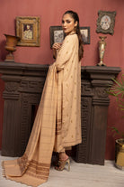 Diyar-E-Dil DL-21 : Unstitched Embroidered Dhanak 3PC