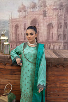 Dhanak DH-30 : Unstitched Luxury Embroidered Dhanak 3PC