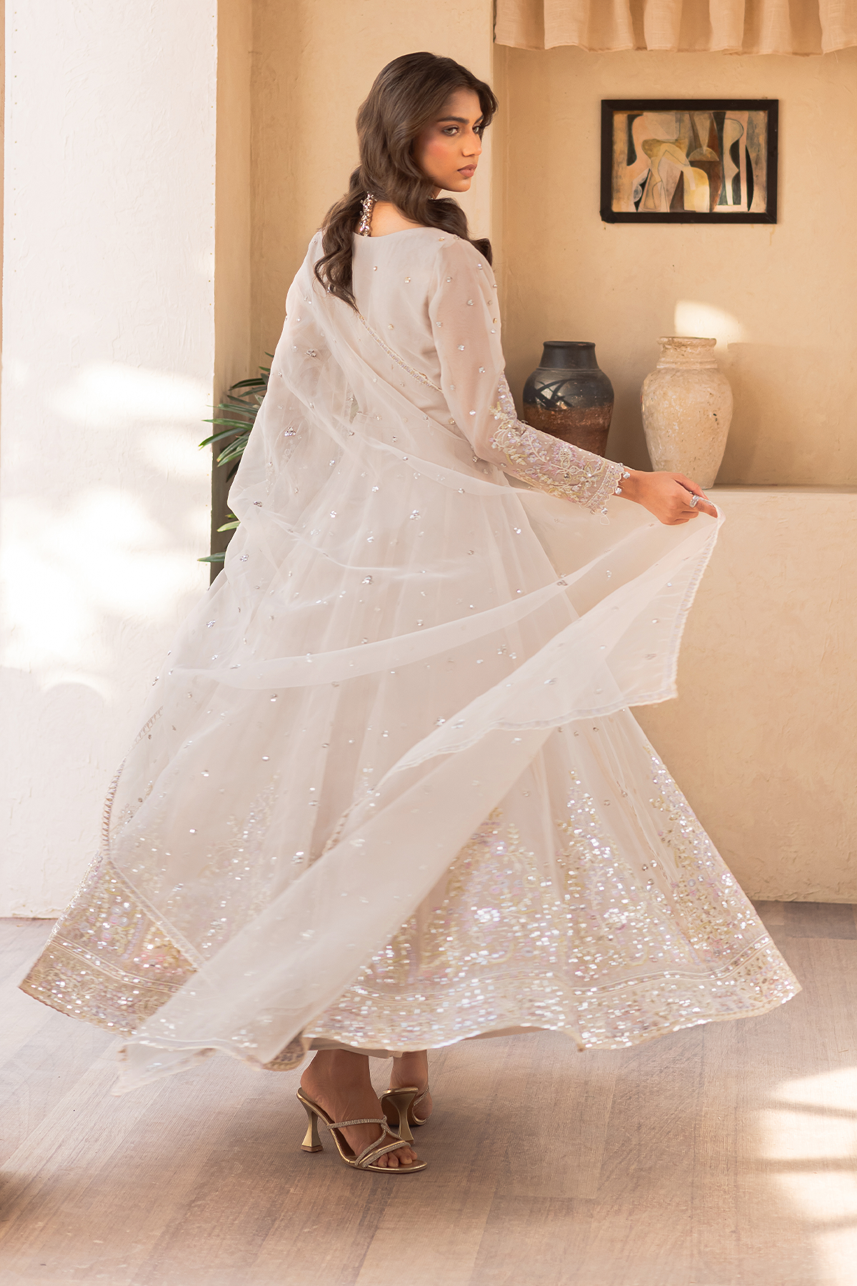 Pakistani Dresses Girls Simple White Dress Pakistani Girls Dress