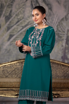 2PC Embroidered Unstitched Cambric Suit KSTE-2861 Embroidered KHAS STORES 