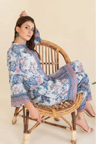 2PC Stitched Printed Crepe Silk Shirt and Trouser RTW-KSTL-106 Printed KHAS STORES 