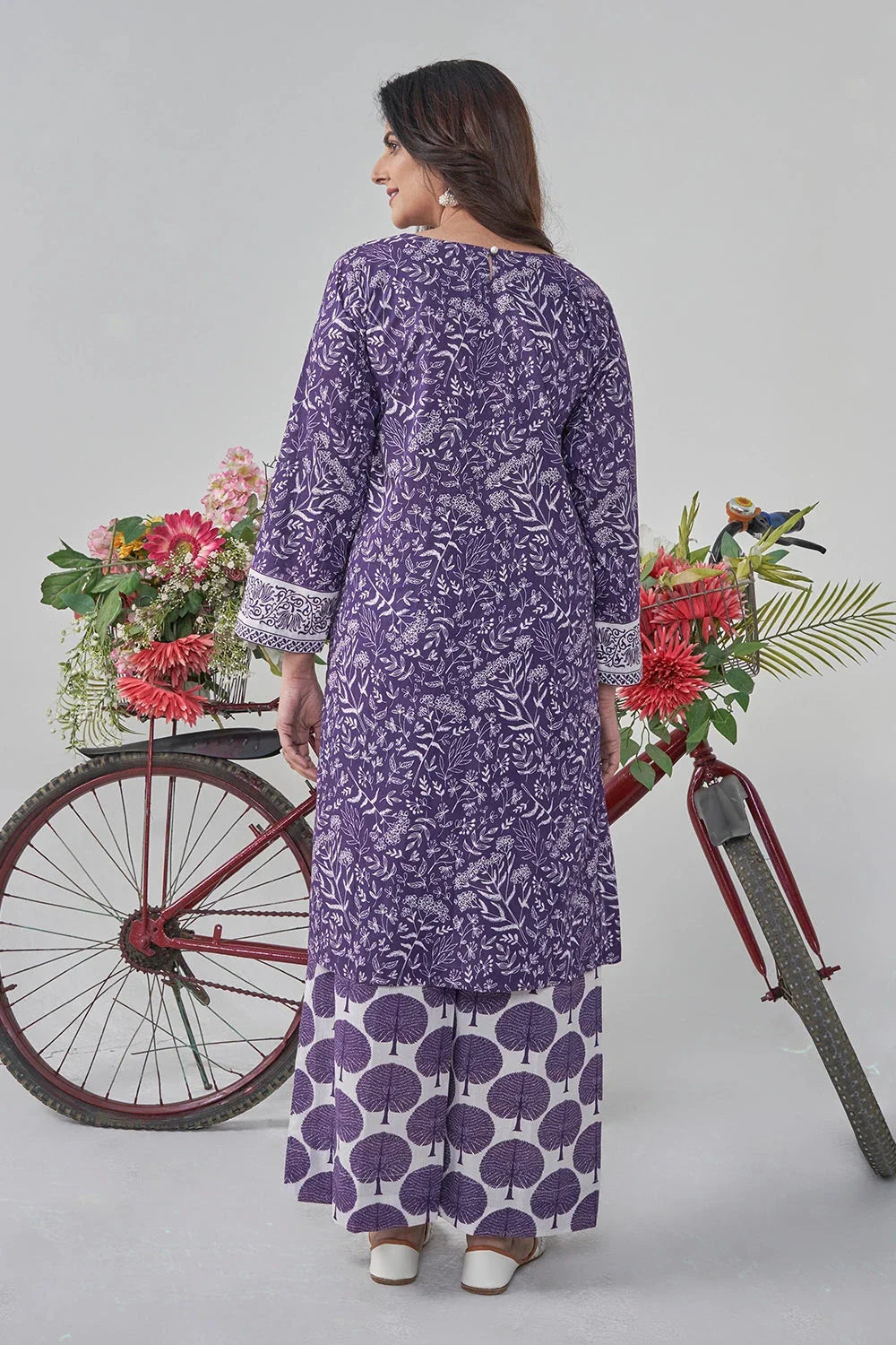 2PC Stitched Printed Lawn Shirt and Trouser RKTW-3027 Printed KHAS STORES 