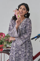 2PC Stitched Printed Lawn Shirt and Trouser RKTW-3028 Printed KHAS STORES 