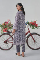 2PC Stitched Printed Lawn Shirt and Trouser RKTW-3028 Printed KHAS STORES 