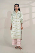 2PC Stitched Printed Lawn Shirt and Trouser RKTW-3352 Printed KHAS STORES 