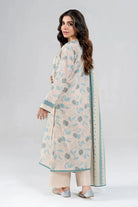 2PC Stitched Printed Lawn Shirt & Dupatta | RTW-KSD-4037 Printed KHAS STORES 