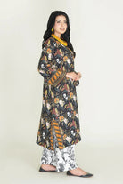 2PC Stitched Printed Lawn Shirt & Trouser | RTW-KST-3467 Printed KHAS STORES 