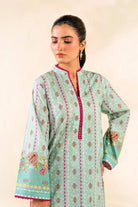 2PC Stitched Printed Lawn Shirt & Trouser | RTW-KST-3852 Printed KHAS STORES 