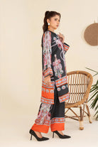 2PC Stitched Printed Silk Shirt and Trouser RTW-KSTL-103 Printed KHAS STORES 