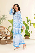 2PC Stitched Printed Silk Shirt and Trouser RTW-KSTL-207 Printed KHAS STORES 