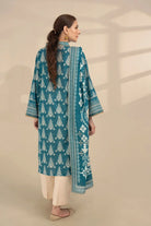2PC Unstitched Printed Lawn Shirt and Dupatta KSD-3383 Printed KHAS STORES 