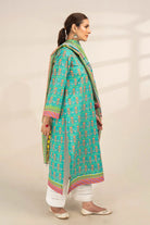 2PC Unstitched Printed Lawn Shirt and Dupatta KSD-3386 Printed KHAS STORES 