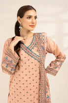 2PC Unstitched Printed Lawn Shirt and Dupatta KSD-3392 Printed KHAS STORES 