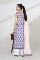 2PC Unstitched Printed Lawn Shirt and Dupatta KSD-3455 Printed KHAS STORES 