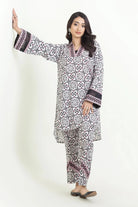 2PC Unstitched Printed Lawn Shirt and Trouser I KST-3832 A Printed KHAS STORES 