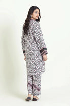 2PC Unstitched Printed Lawn Shirt and Trouser I KST-3832 A Printed KHAS STORES 