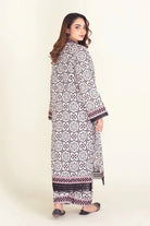 2PC Unstitched Printed Lawn Shirt and Trouser I KST-3832 B Printed KHAS STORES 