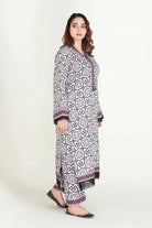 2PC Unstitched Printed Lawn Shirt and Trouser I KST-3832 B Printed KHAS STORES 