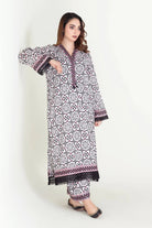 2PC Unstitched Printed Lawn Shirt and Trouser I KST-3832 B Printed KHAS STORES 