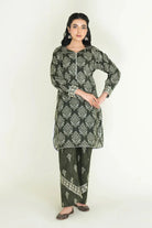 2PC Unstitched Printed Lawn Shirt and Trouser I KST-3834 Printed KHAS STORES 