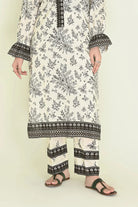 2PC Unstitched Printed Lawn Shirt and Trouser I KST-3836 Printed KHAS STORES 