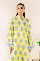 2PC Unstitched Printed Lawn Shirt and Trouser I KST-3840 Printed KHAS STORES 