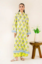 2PC Unstitched Printed Lawn Shirt and Trouser I KST-3840 Printed KHAS STORES 
