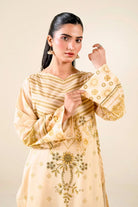 2PC Unstitched Printed Lawn Shirt and Trouser I KST-3843 Printed KHAS STORES 