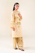 2PC Unstitched Printed Lawn Shirt and Trouser I KST-3843 Printed KHAS STORES 