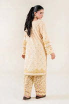 2PC Unstitched Printed Lawn Shirt and Trouser I KST-3843 Printed KHAS STORES 