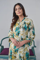 2PC Unstitched Printed Lawn Shirt and Trouser KST-3117 Printed KHAS STORES 
