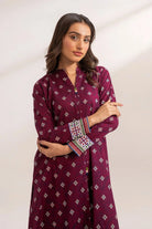 2PC Unstitched Printed Lawn Shirt and Trouser KST-3238 Printed KHAS STORES 