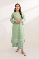 2PC Unstitched Printed Lawn Shirt and Trouser KST-3244 Printed KHAS STORES 