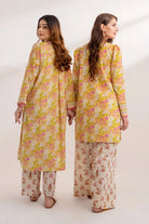 2PC Unstitched Printed Lawn Shirt and Trouser KST-3246 Printed KHAS STORES 