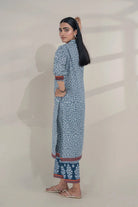 2PC Unstitched Printed Lawn Shirt and Trouser KST-3253 Printed KHAS STORES 